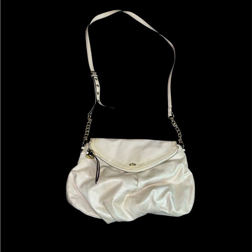 Juicy Couture Pink Shoulder Bag with Chain Detail